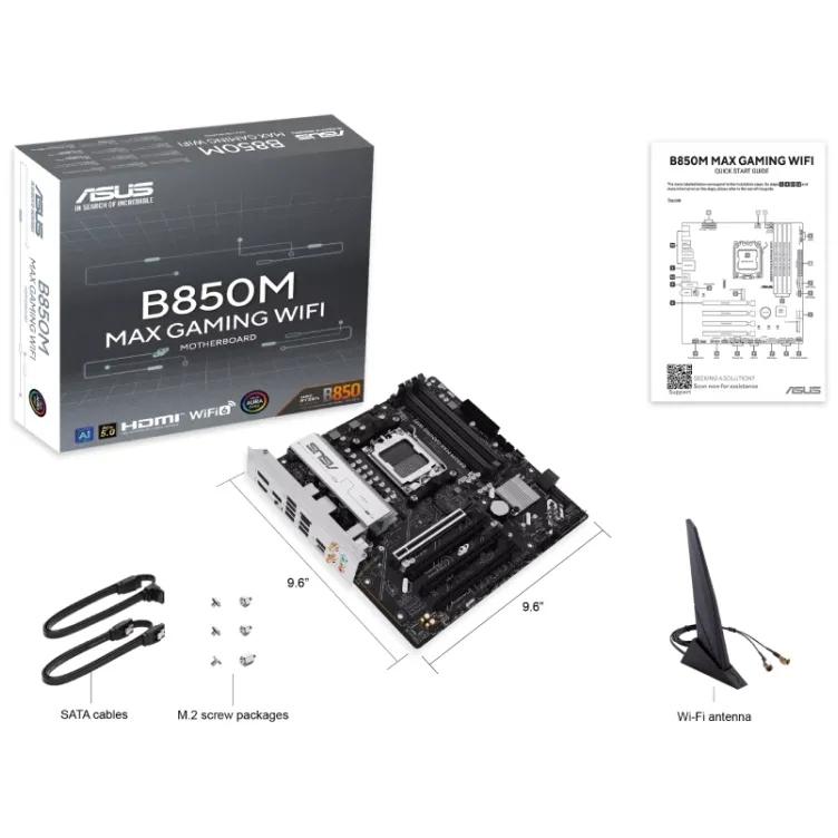 B850M MAX GAMING WIFI matična ploča