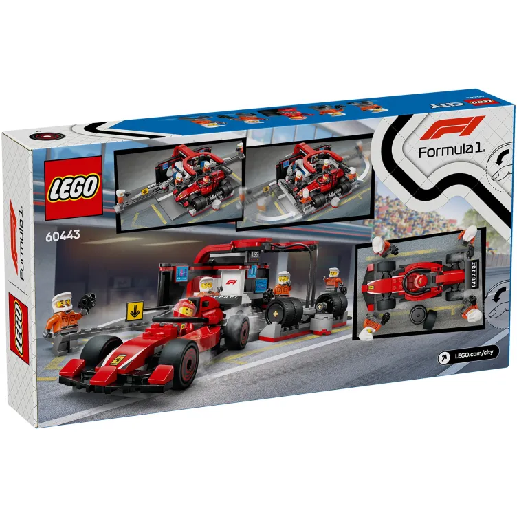 60443 F1® pitstop i ekipa sa Ferrari formulom