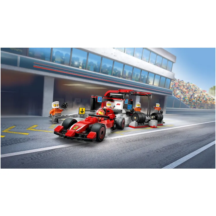 60443 F1® pitstop i ekipa sa Ferrari formulom