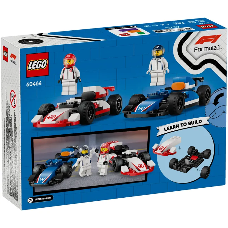 60464 F1® Williams Racing i Haas F1® formule