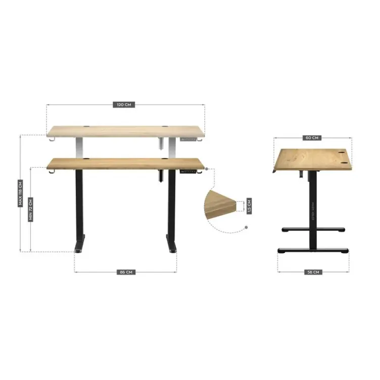 Mark Adler Leader 7.0 Električni sto