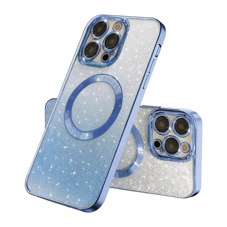 Maska Mag Case Electroplated za iPhone 14 Pro Max plava