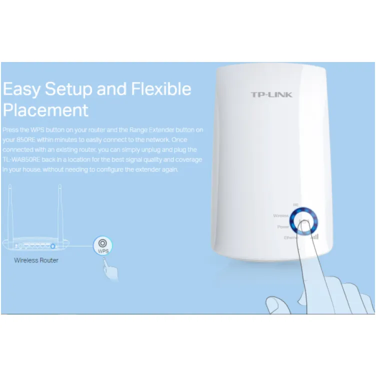TP-LINK TL-WA850RE Wireless Range Extender/Access Point