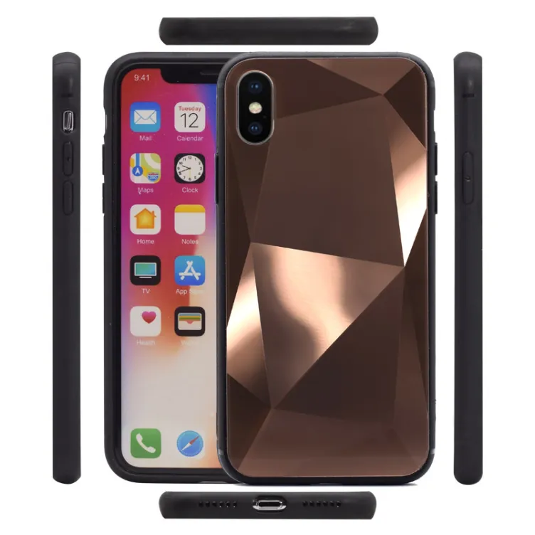 Maska Ice Color za iPhone 7 zlatna