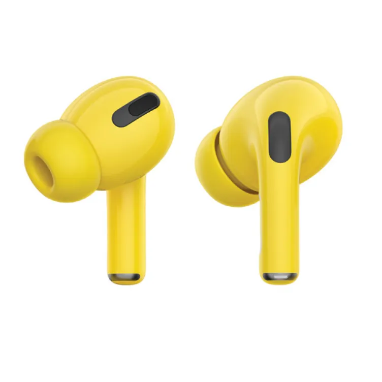 Xwave MTWS009 yellow Bluetooth slušalice TWS sa mik/v5.3/EDR/baza za punjenje