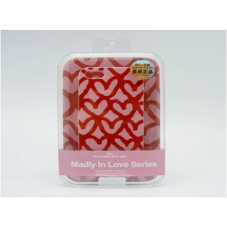 Maska Love iPhone 5 pink