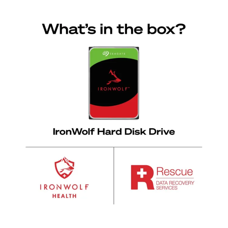 8TB 3.5 inča SATA III 256MB ST8000VNZ04 IronWolf hard disk