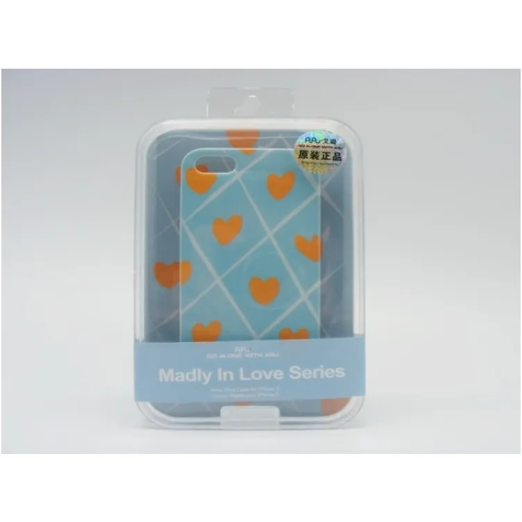 Maska Love iPhone 5 svetlo plava