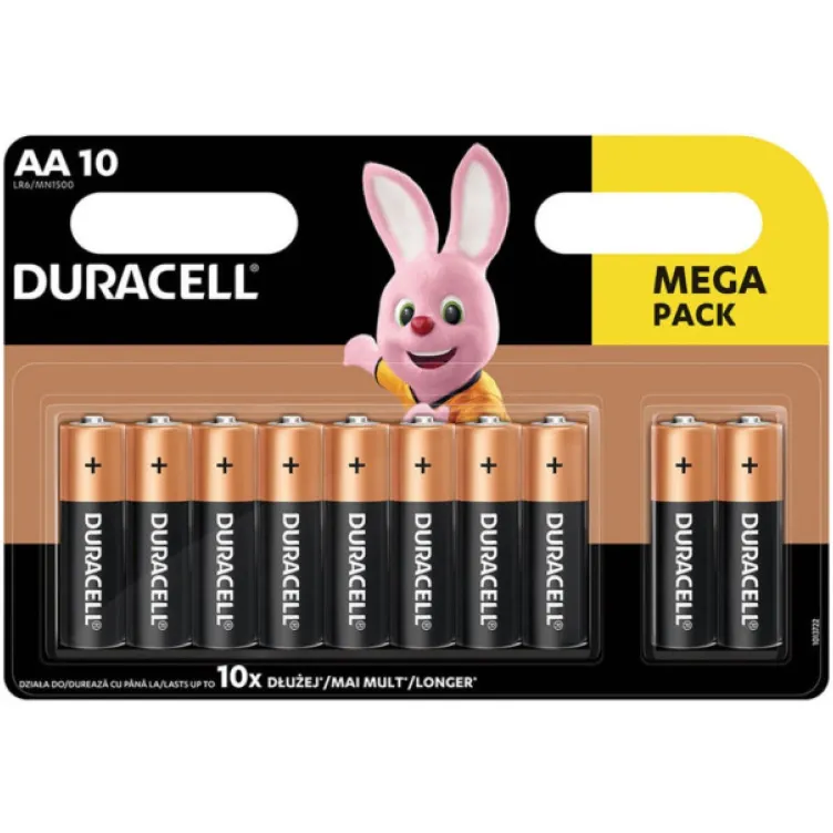 Duracell AA PAK10 CK, Basic nova 1.5V LR6 MN1500, ALKALNE baterije duralock