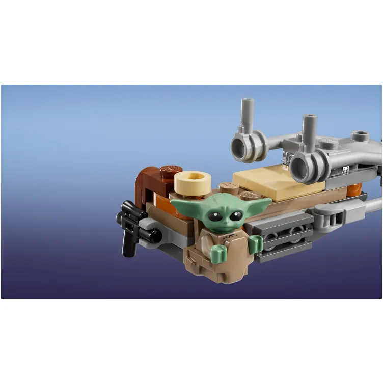 75436 Mandalorijanac i Grogu – brzinski motocikl