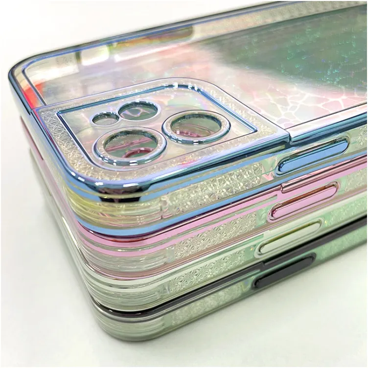 Maska Flash Drill za iPhone 12 srebrna