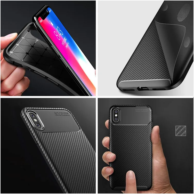 Maska Carbon Defender za Huawei Honor Note 10 crna.