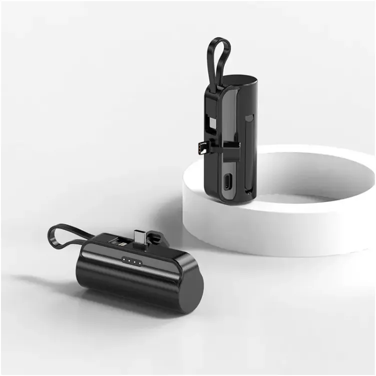 Power Bank Aspor A332 5000 mAh Type-C crni