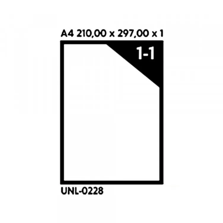 Nalepnice Octopus A4/1 210x297 UNL-0228