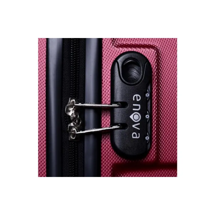 ENOVA CAPRI set kofera 3/1 - bordo