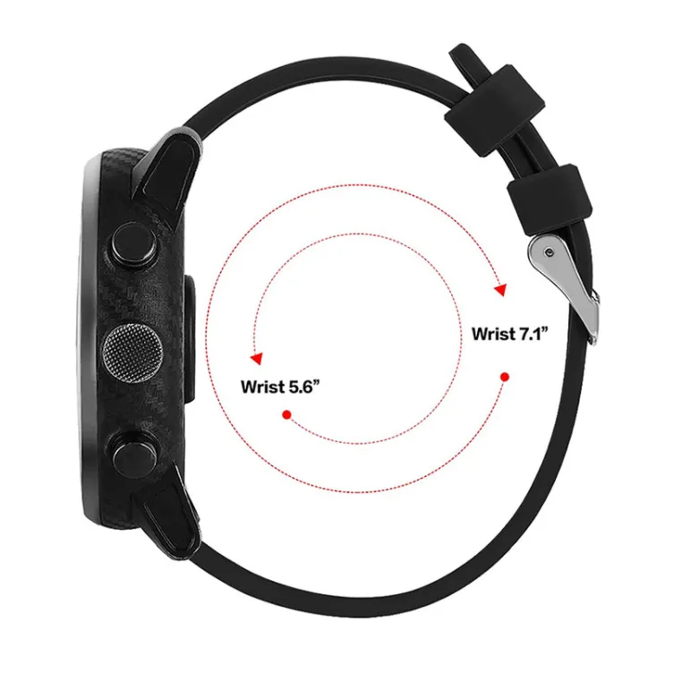 Silikonska narukvica za pametni sat Huawei bela 22mm