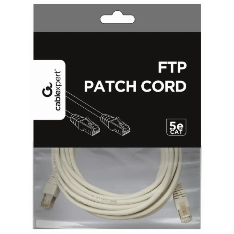 PP22-3M * Gembird Mrezni kabl FTP Cat5e Patch cord, 3m grey
