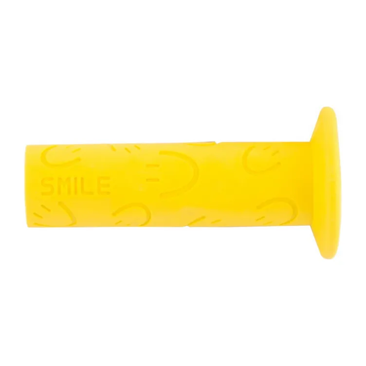 Ručke volana herrmans smile safety 95mm žute za dečije bicikle