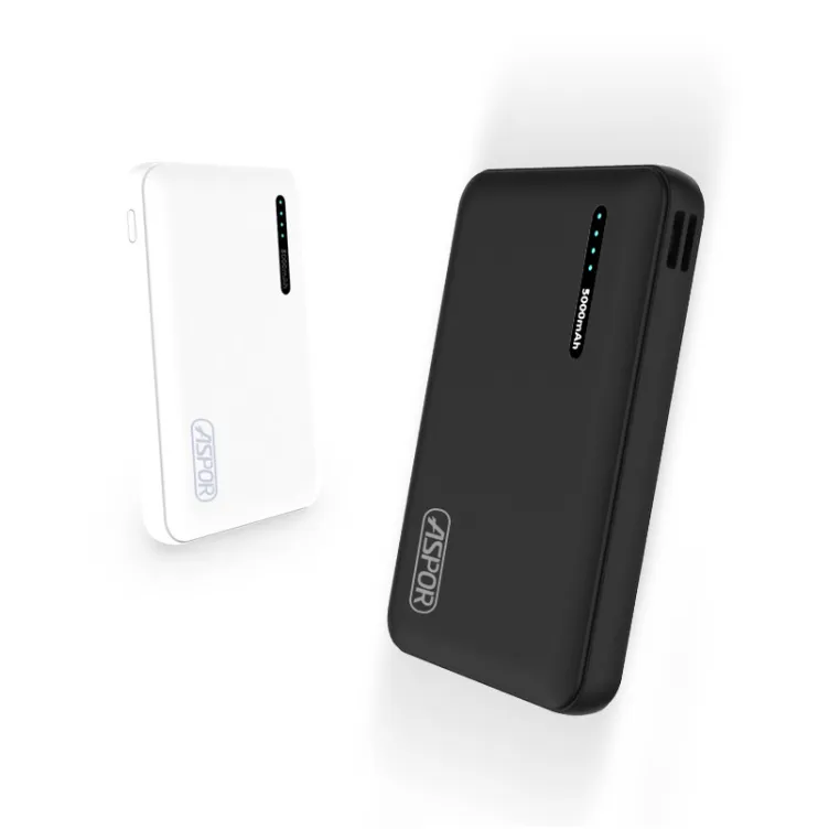 Power Bank Aspor A355 5000 mAh crni