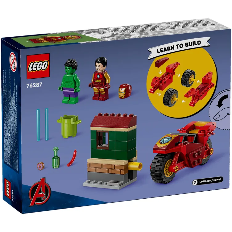 76287 Ajronmen na motoru i Hulk