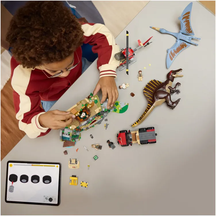 76976 Vazdušna misija sa spinosaurusom i kvecalkoatlusom