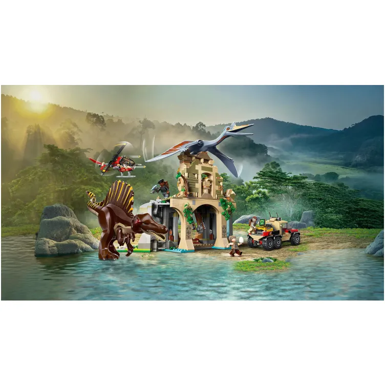76976 Vazdušna misija sa spinosaurusom i kvecalkoatlusom