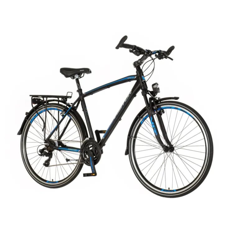 Bicikl visitor terra man 28" crno plavi