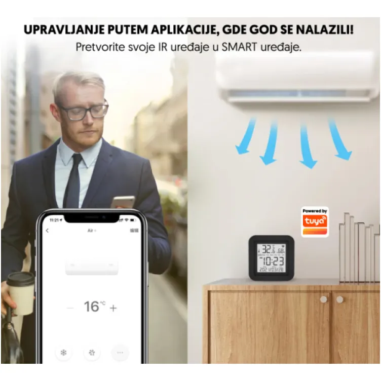 Wi-Fi smart univerzalni daljinski upravljaè WFRC-IRTH09