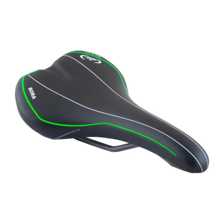 Sedlo mtb bora bora crno zeleno