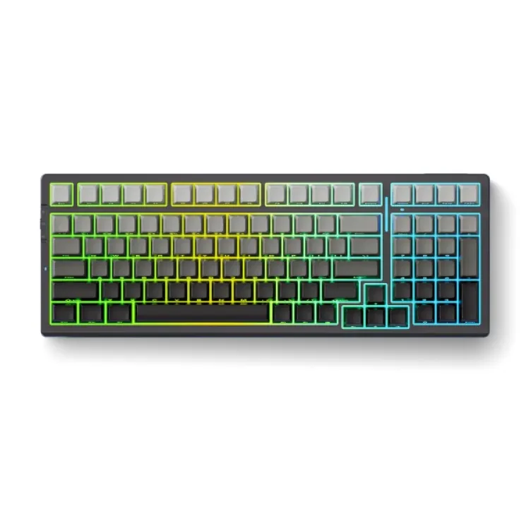 Bežična gaming tastatura MCHOSE G98 Pro Mehanička black purple