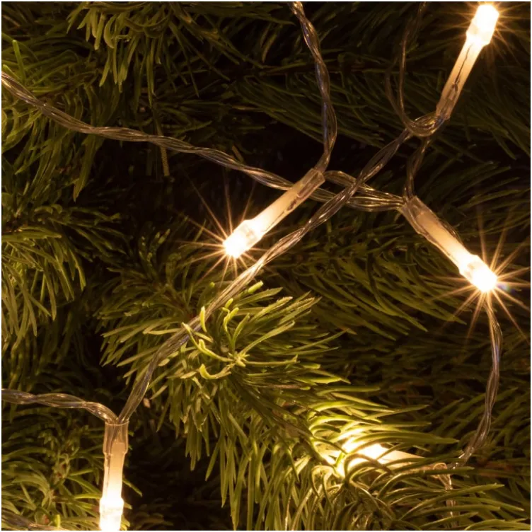 Lampice za jelku sa 50 toplo belih LED dioda