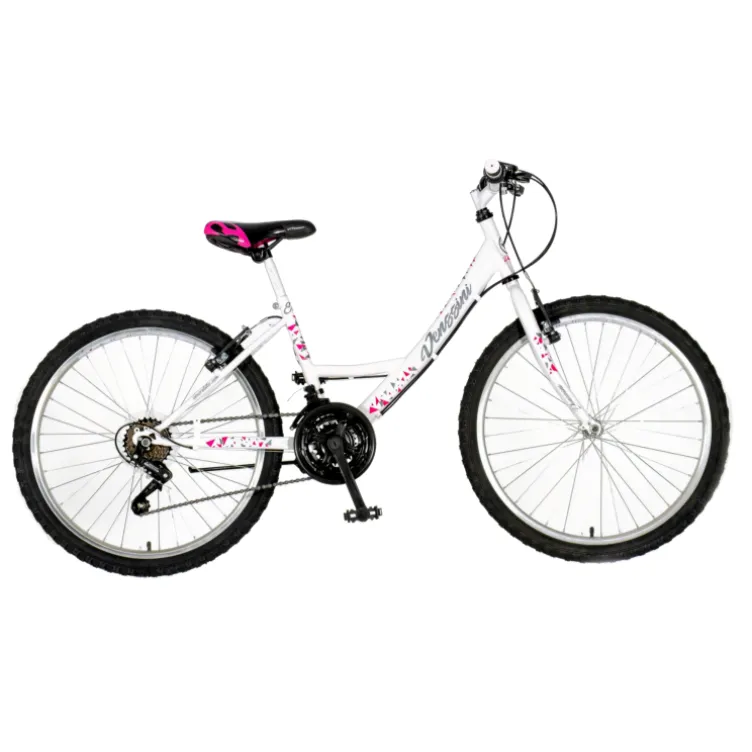 Bicikl venssini parma ella 24" sivo roze