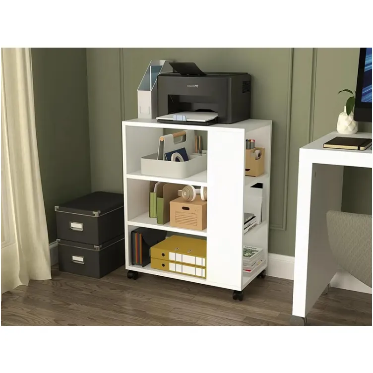 Višenamenska komoda belo točkići