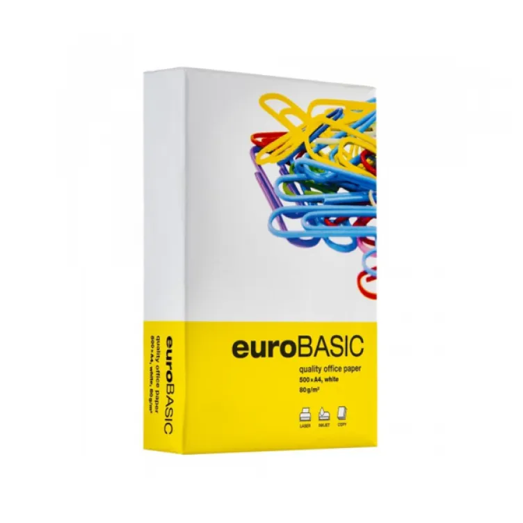 Fotokopir papir  A4 80g Eurobasic