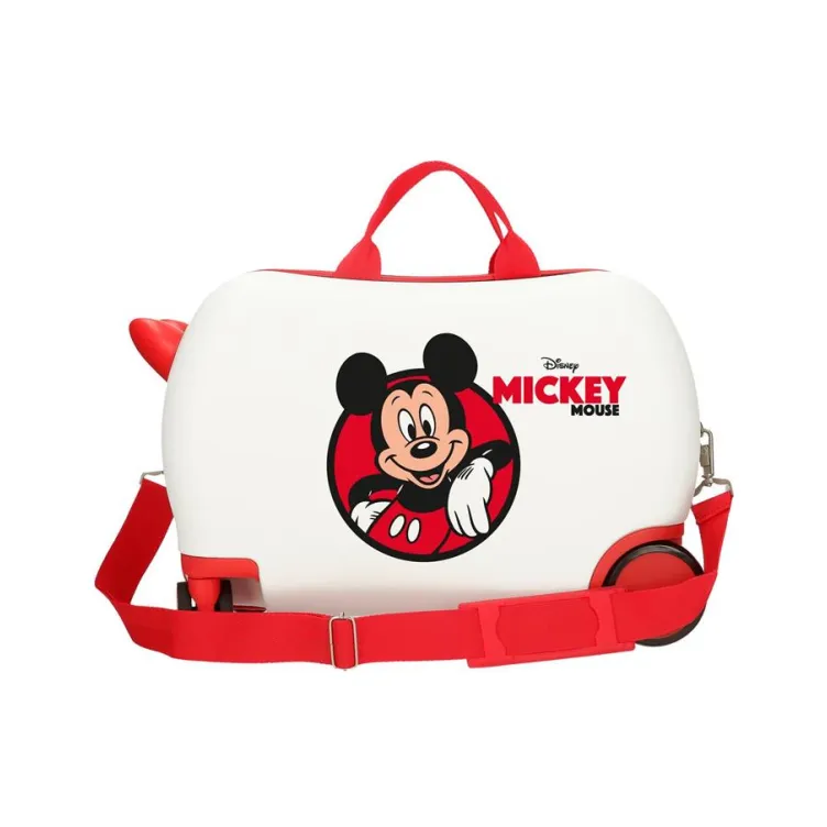 MICKEY RED dečiji kofer na točkićima
