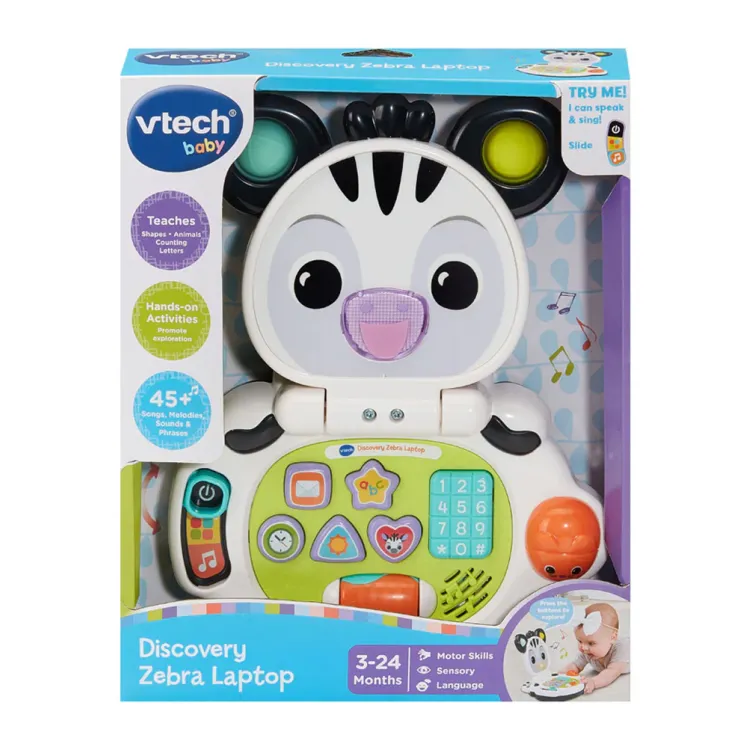 Vtech Laptop zebra