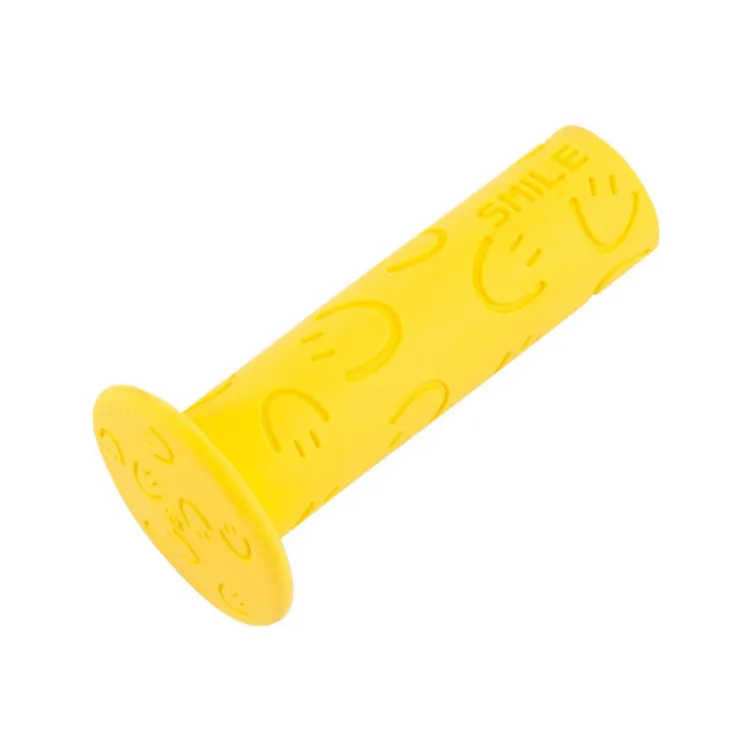 Ručke volana herrmans smile safety 95mm žute za dečije bicikle