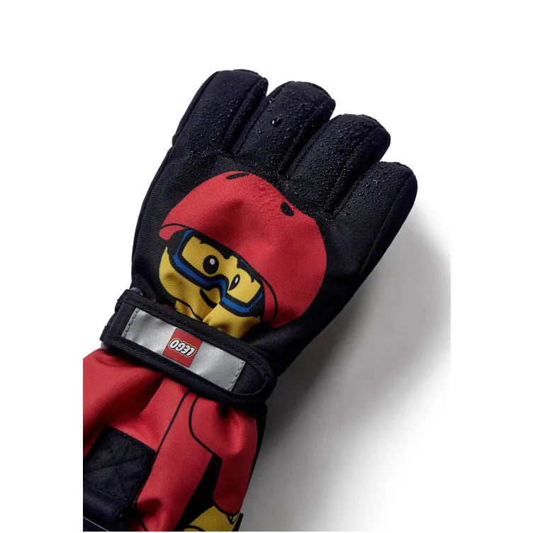 LEGO Iconic ski rukavice, crna - 158/164