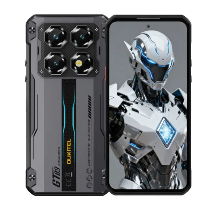 Oukitel WP60 black Rugged Smartphone 5G/16GB+512GB/10000mAh/108MP+8MP+2MP/32MP/NFC/Android15