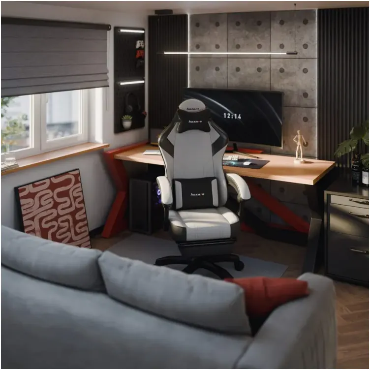 Huzaro Force 3.7 Siva Gaming stolica