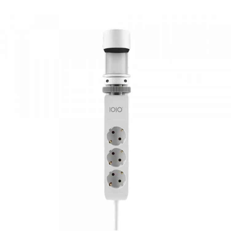 Produžni kabl SL3000 3 utičnice, 1,5m USB A/C, beli