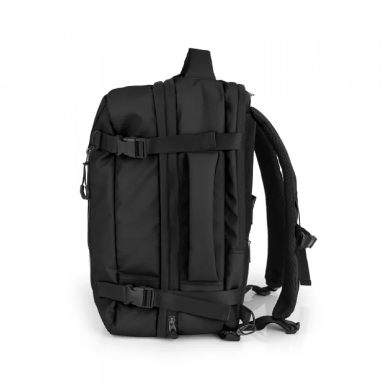 Ranac Gabol putni za low cost sa 3 odeljka 30x40x20/24 cm 24/28,8l - 1kg Canada crna