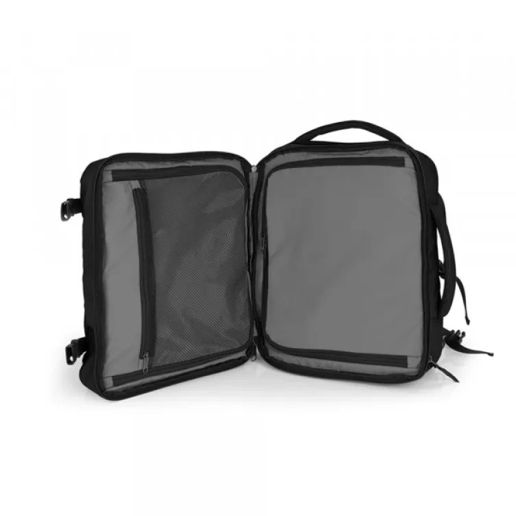 Ranac Gabol putni za low cost sa 3 odeljka 30x40x20/24 cm 24/28,8l - 1kg Canada crna