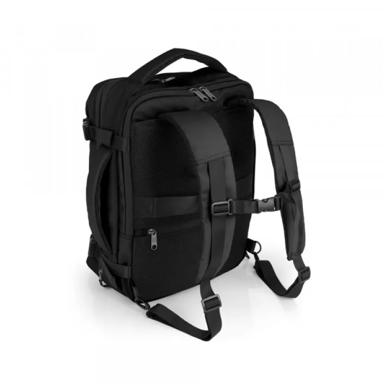 Ranac Gabol putni za low cost sa 3 odeljka 30x40x20/24 cm 24/28,8l - 1kg Canada crna