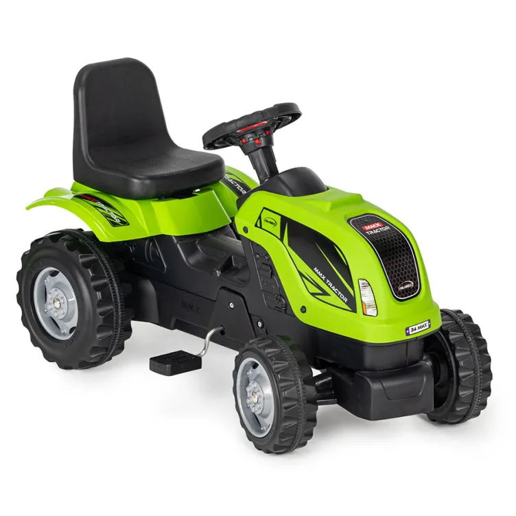 Traktor na pedale MMX - Zeleni - Traktor na pedale