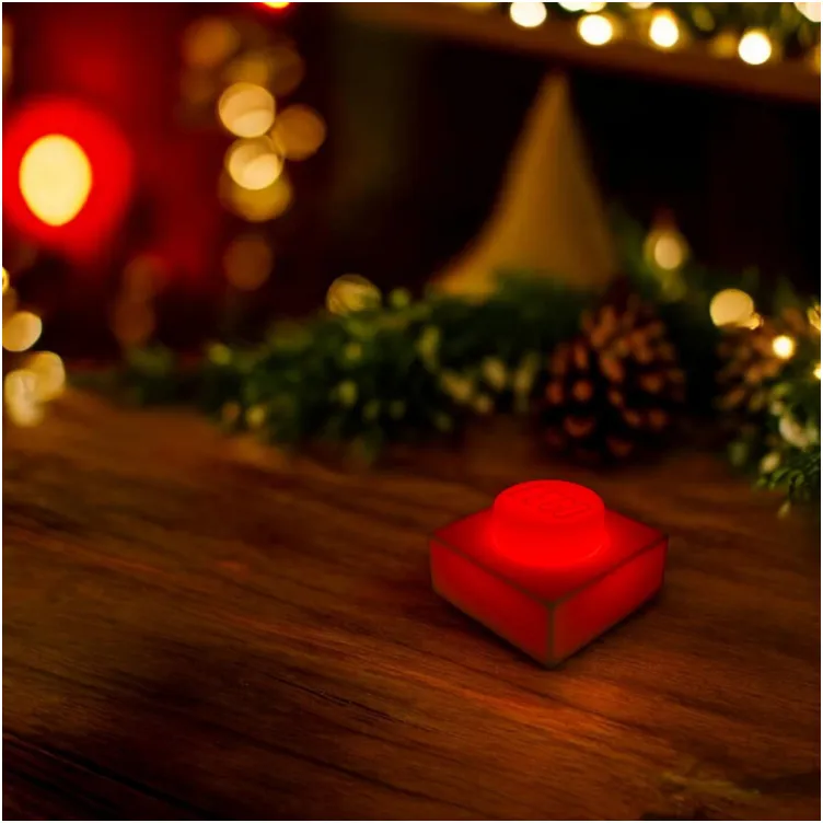 LEGO Iconic 1x1 noćna lampa: bela
