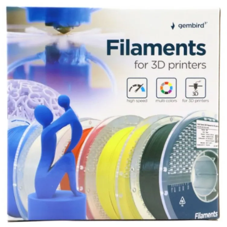 3DP-PETG1.75HY-01-R PETG filament velike brzine za 3D stampac 1.75mm, kotur 1KG RED