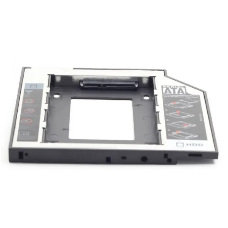 MF-95-02 Gembird Fioka za montazu 2.5 SSD/SATA HDD(do12.7mm) u 5.25 leziste u Laptop umesto optike A