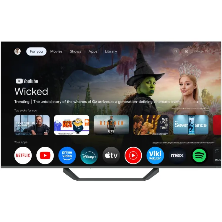 Televizor TESLA Q55E655GUS/QLED/55"/4K/Smart/Google TV/siva