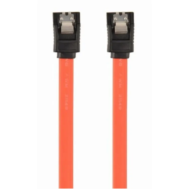 CC-SATAM-DATA Gembird Metal clips, Serial ATA data kabl flat 0.5m A